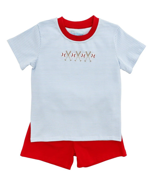 Baseball Short Set