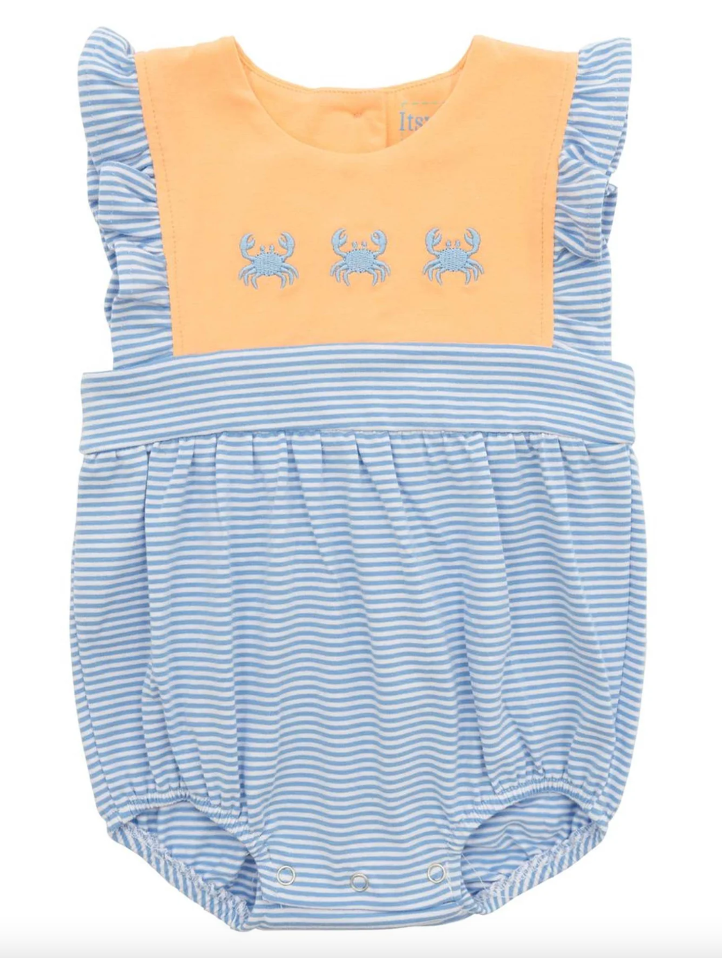 Crab Trio Ruffle Bubble