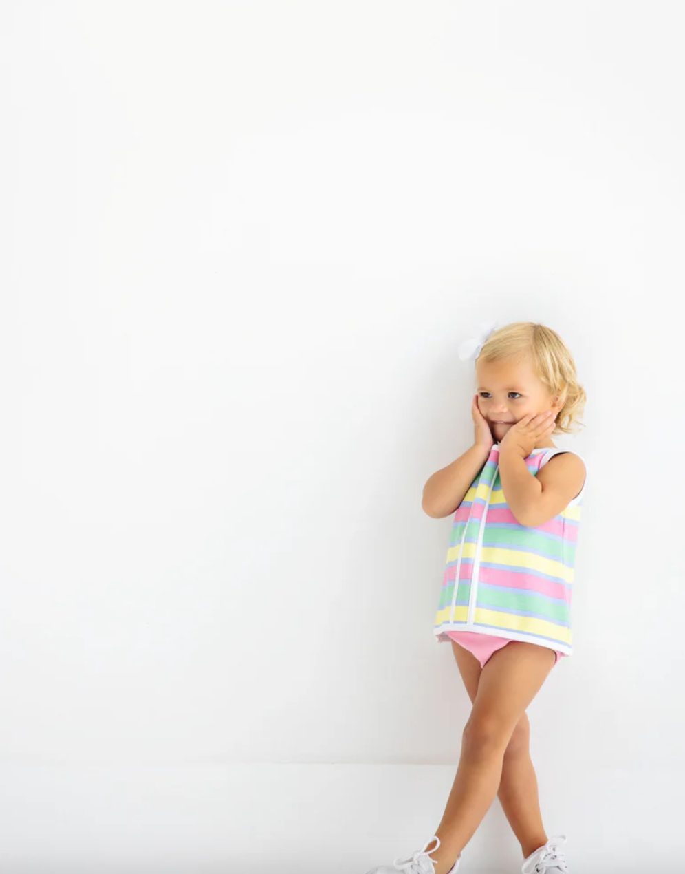 Mary Sims Bloomer Set - Samford Stripe