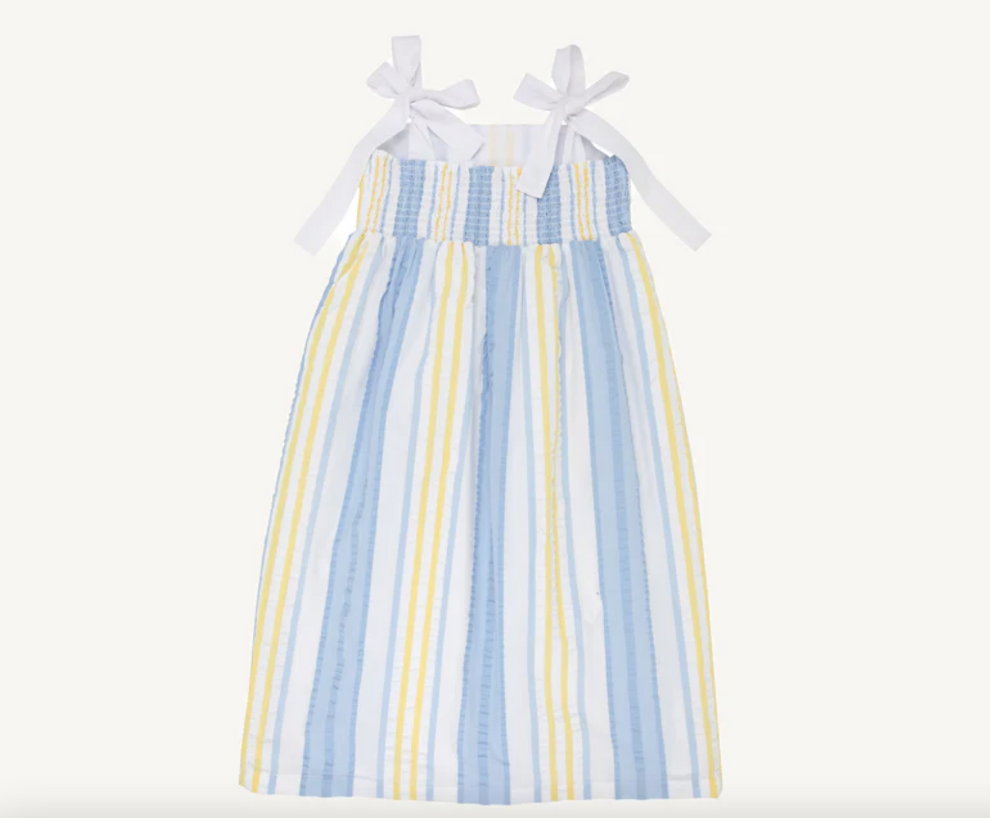 Macie Midi Dress - Seersucker