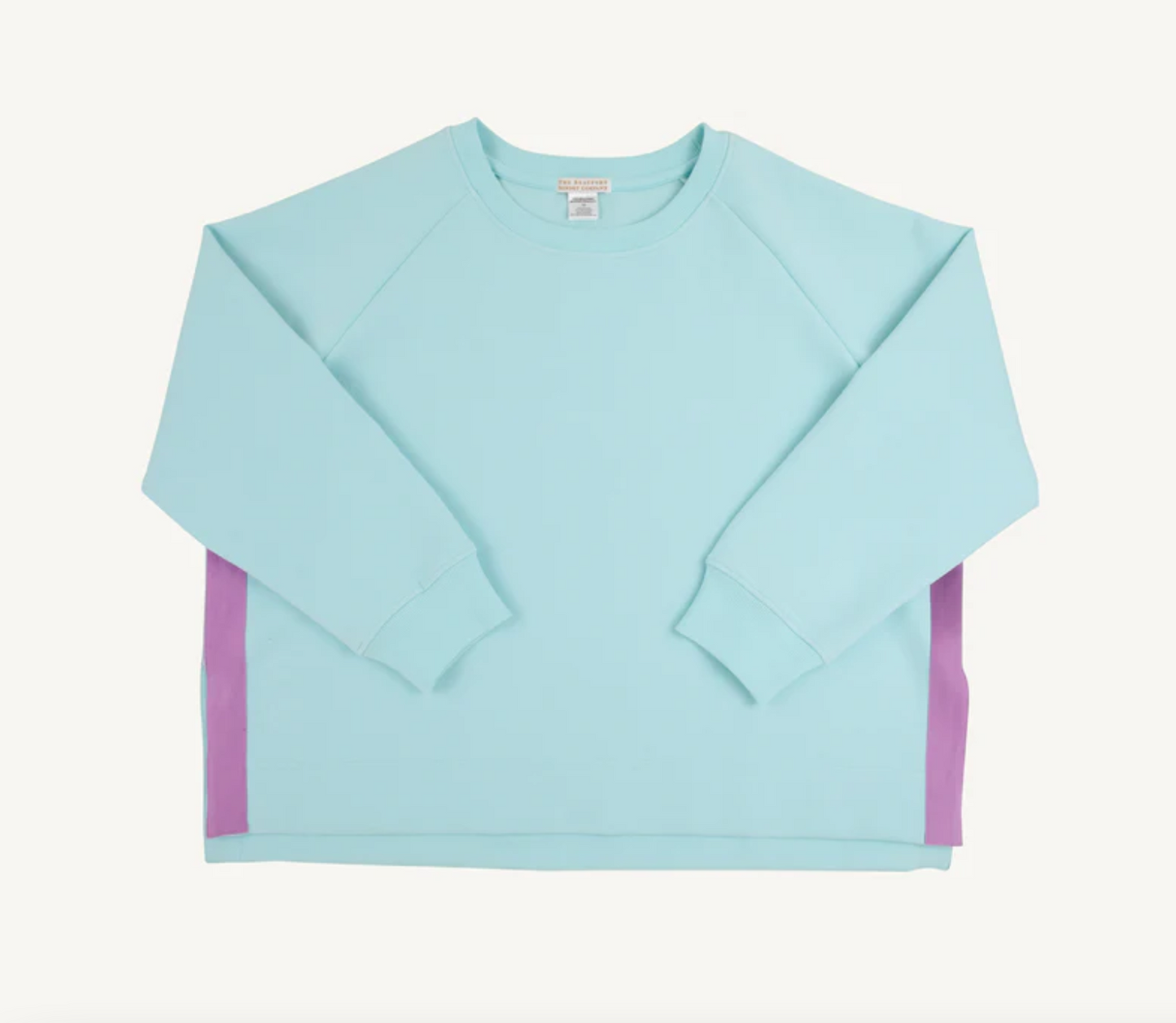 Courtney's Cozy Crewneck - Egg Blue