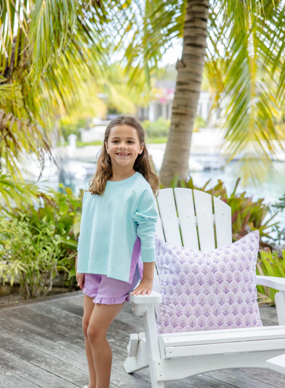 Shelby Anne Shorts - Valley High Violet