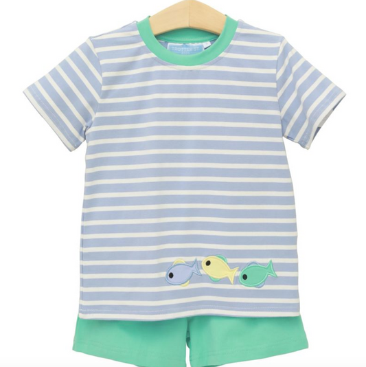 Fishy Fishy Short Set