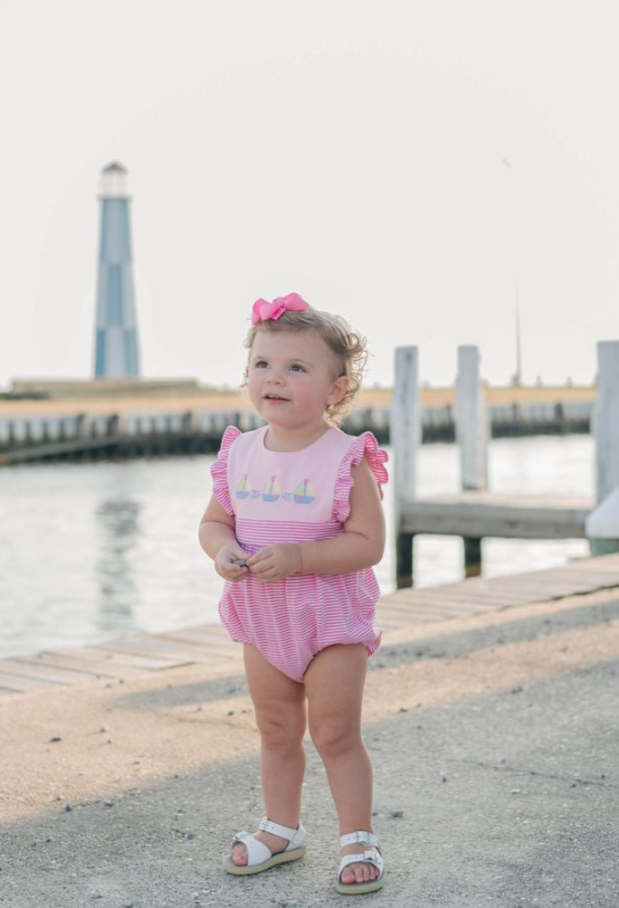 Set Sail Ruffle Sunsuit