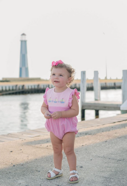 Set Sail Ruffle Sunsuit