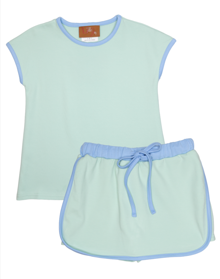 Aria Skort Set - Mint