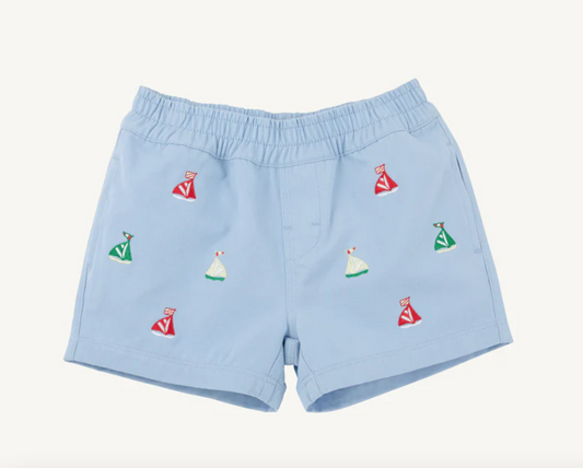 Critter Sheffield Shorts - Sailboats