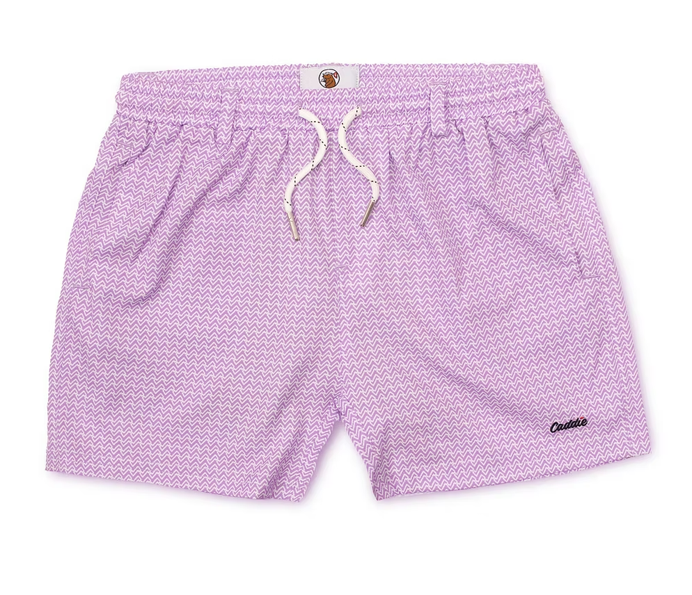 Putt 'n' Plunge Swim Trunks - Purple