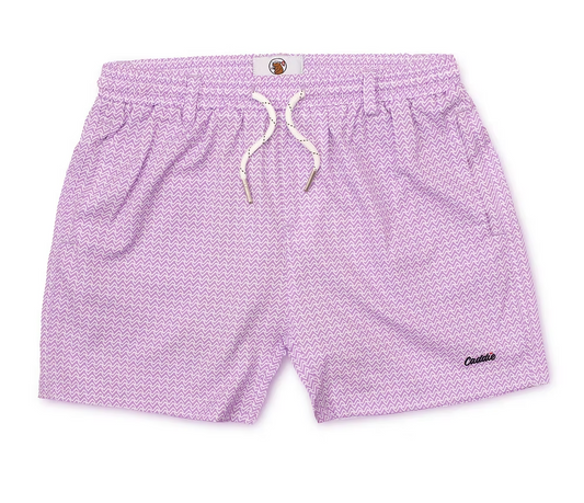 Putt 'n' Plunge Swim Trunks - Purple
