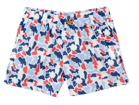 Boys Mallard Short Americana - Camo