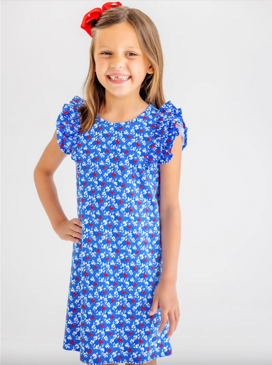 Ruehling Ruffle Dress - Potomac Petals