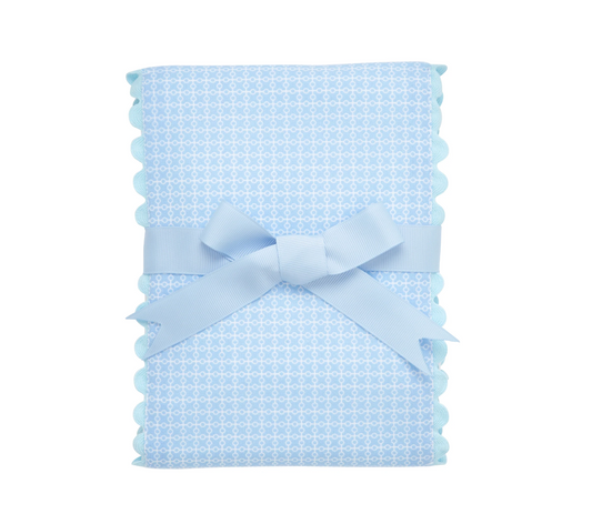 Airplane Fancy Fabric Burp Cloth