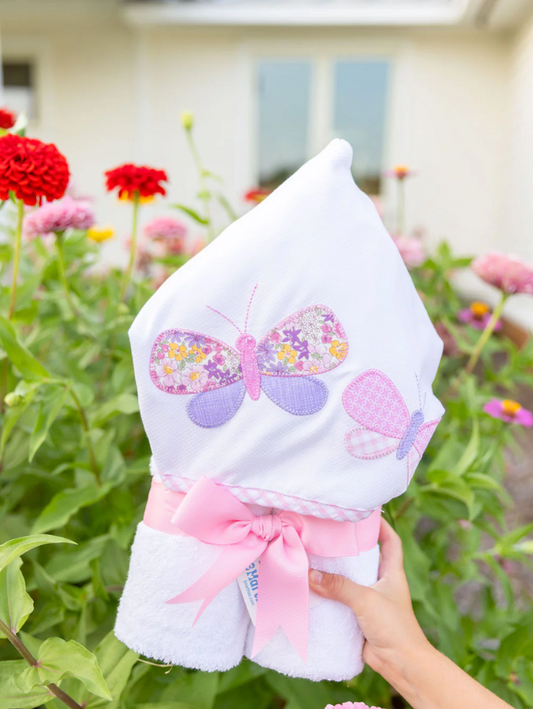 Butterfly Hooded Towel