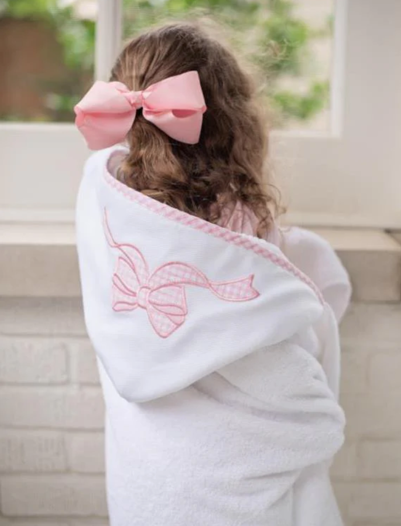 Bow Hooded Towel