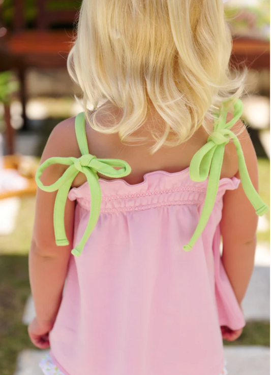 Lainey's Little Top - Pier Party Pink