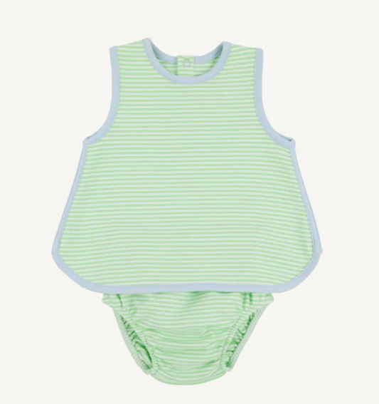 Stevie Set - Lexington Lime Stripe