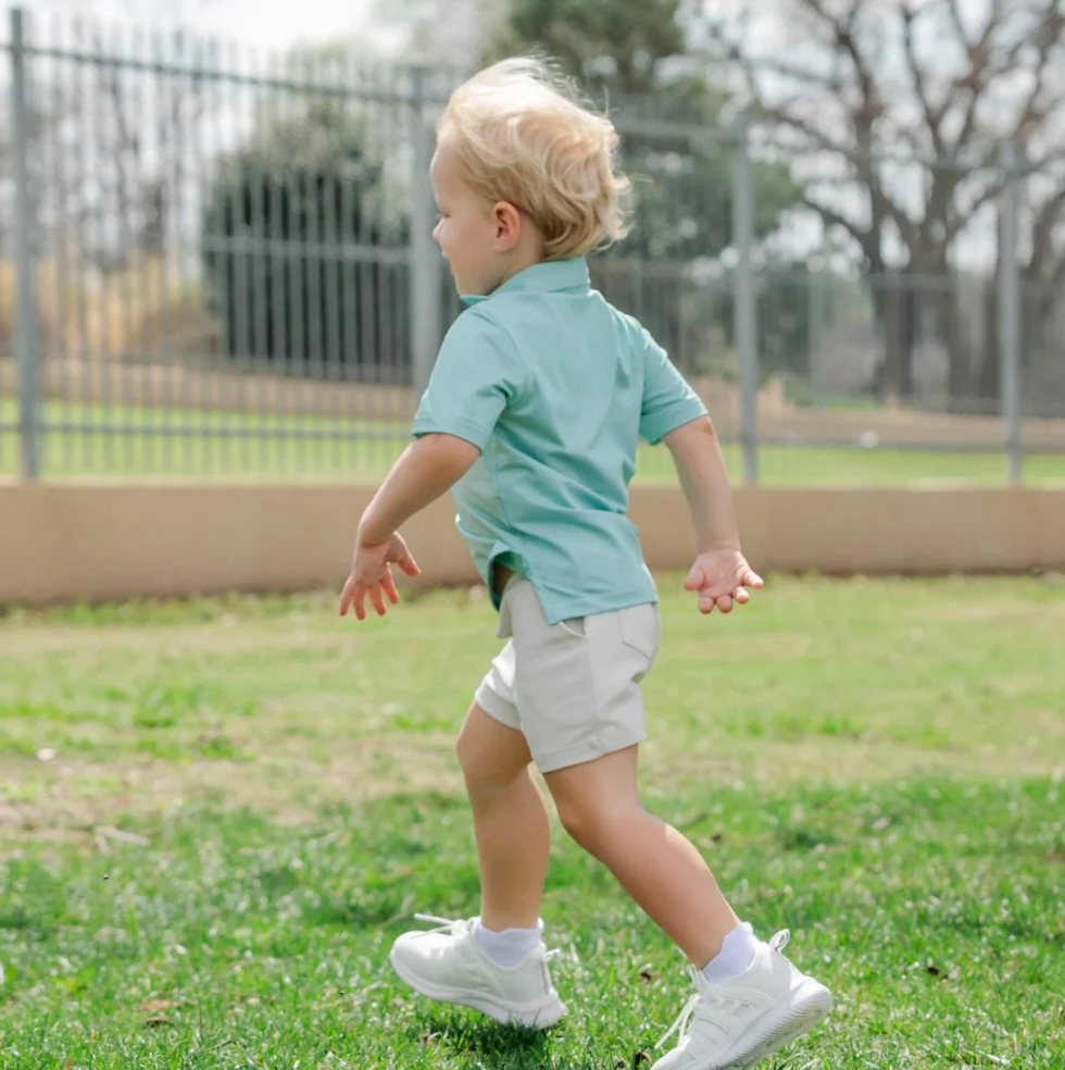 Will Green Stripe Polo