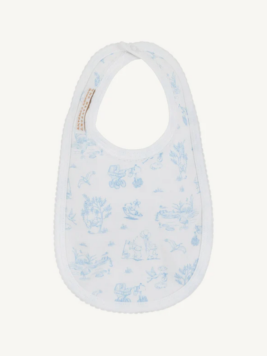 Burp Me Bib - Sweet Arrival Blue