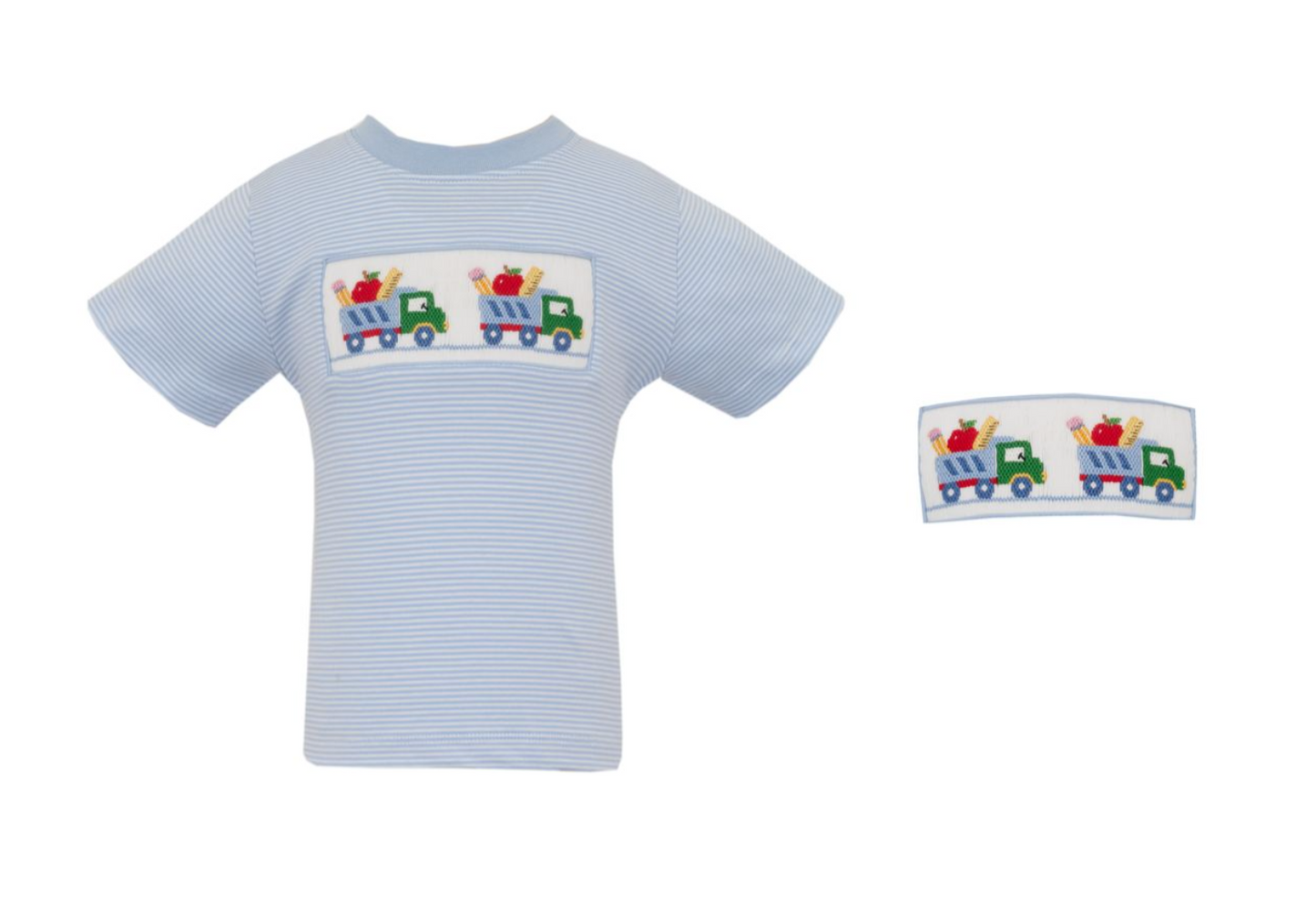 Hauling It To School Smocked T-Shirt