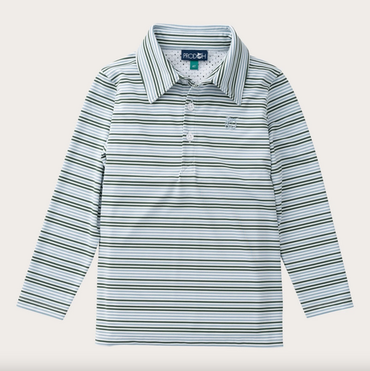 Arona Stripe Performance Polo