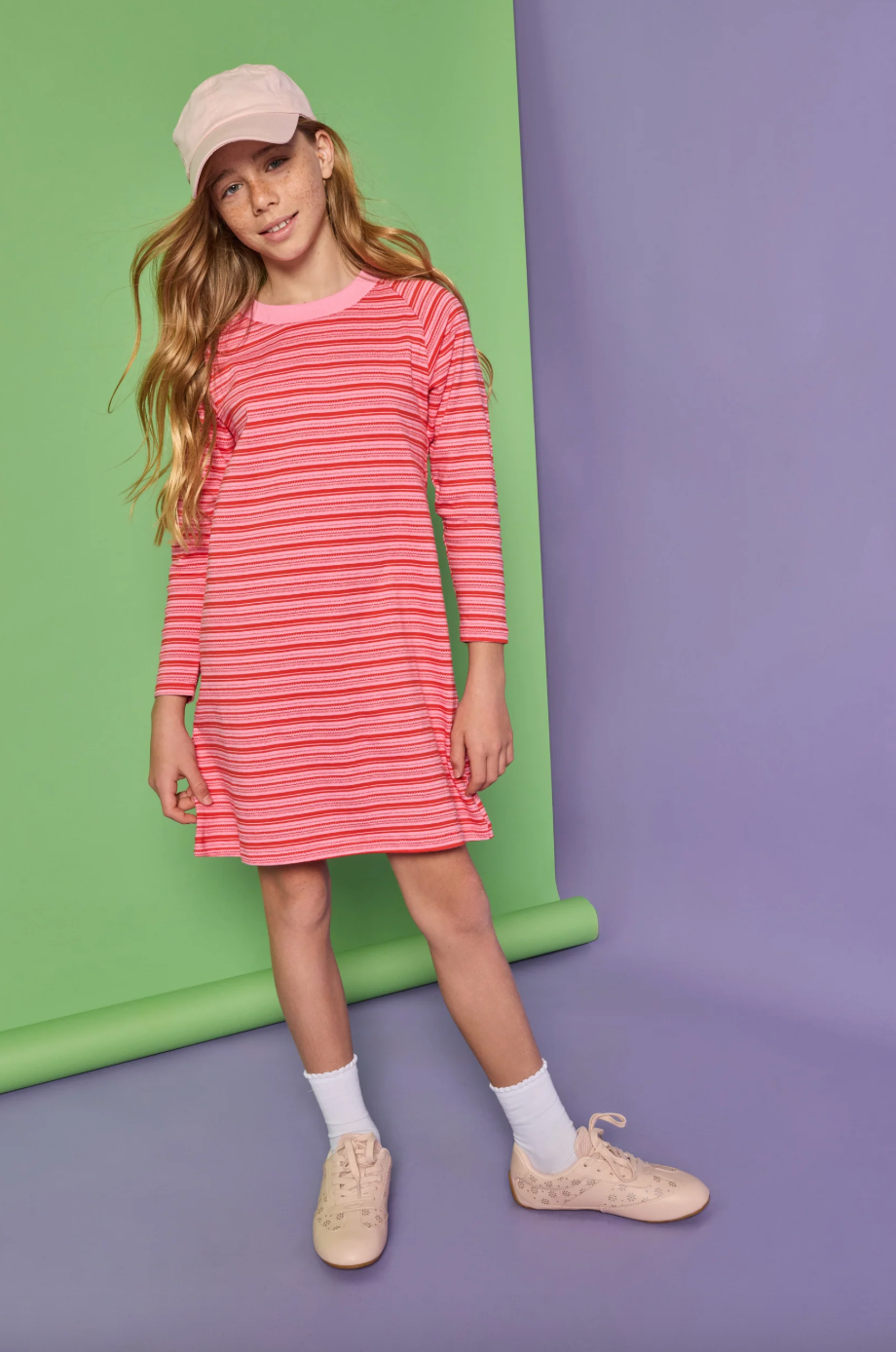Cambridge Stripe Shirt Dress
