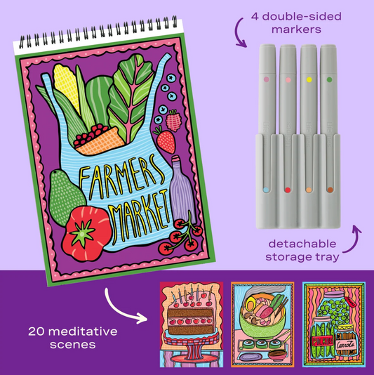 Foody Fun Color-to-Reveal