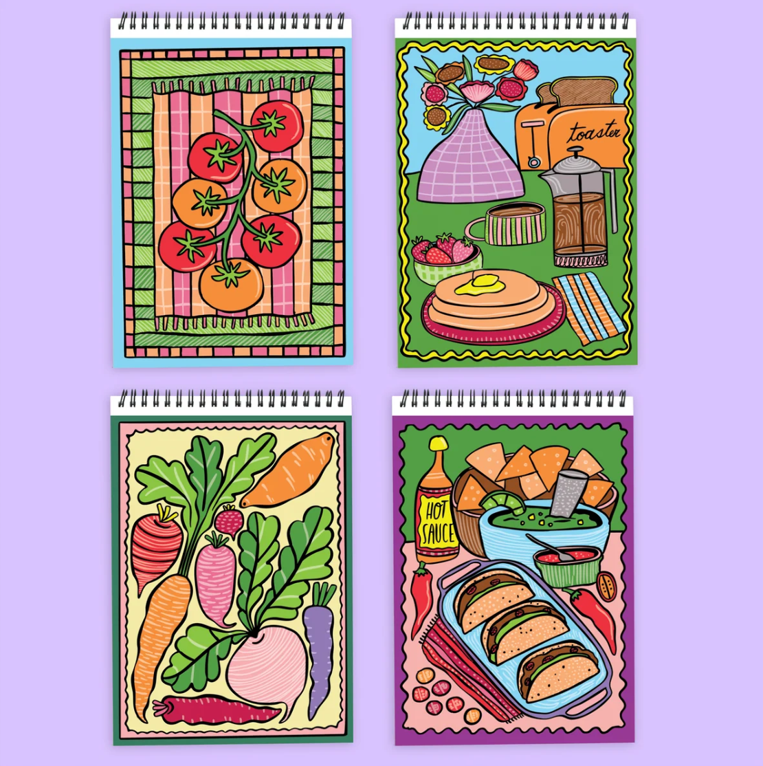 Foody Fun Color-to-Reveal