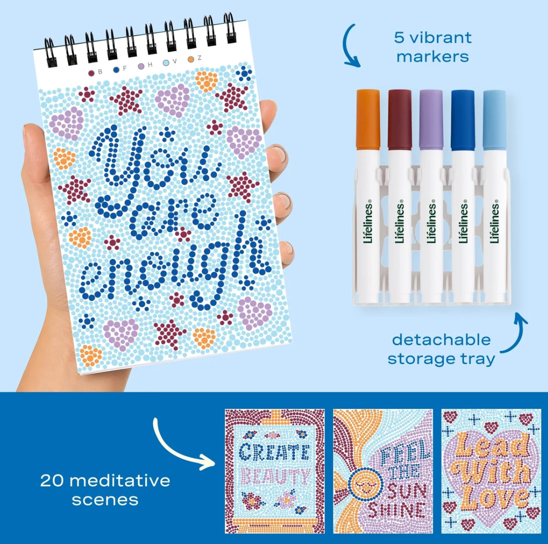 Pocket Positivity Flow Art Mini