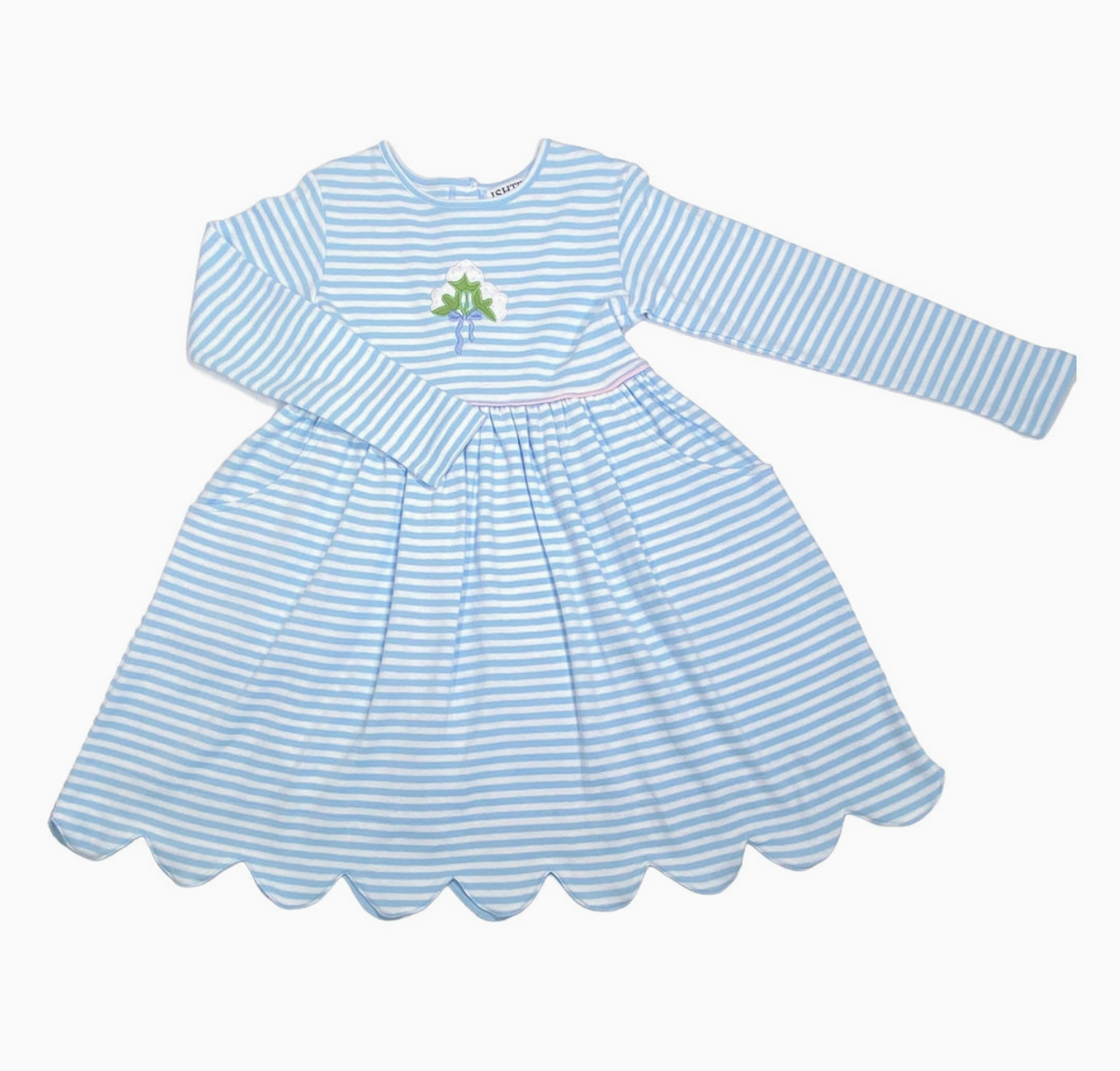 Cotton Applique Dress