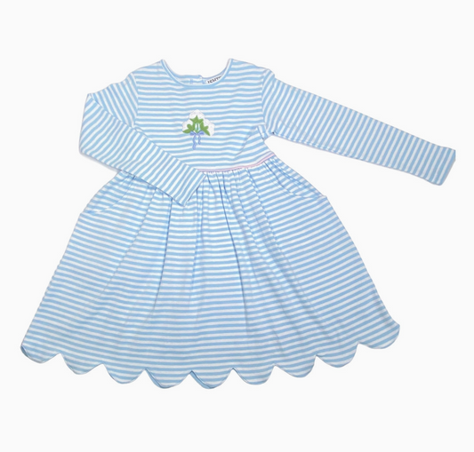 Cotton Applique Dress