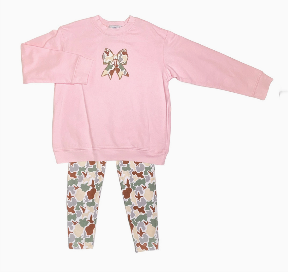 Camo Bow Leggings Set