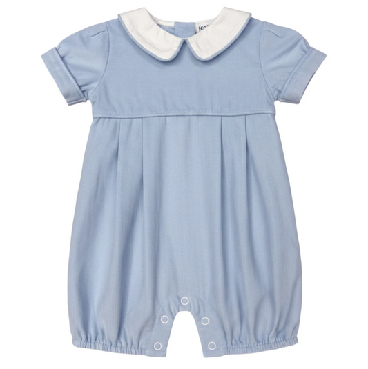 Blue Corduroy Romper