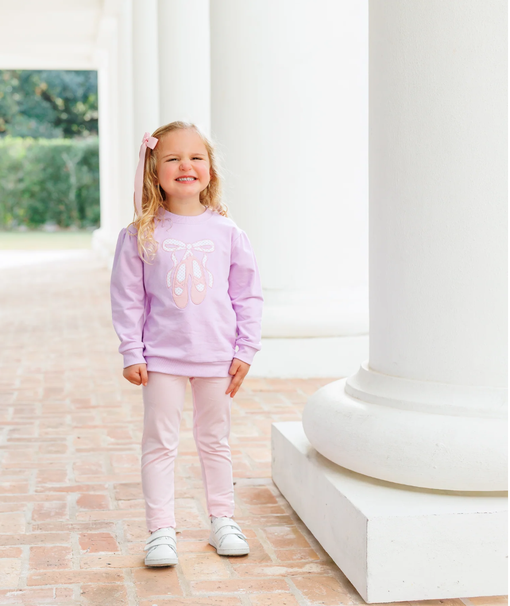 French Terry Pullover - Ballet Shoes
