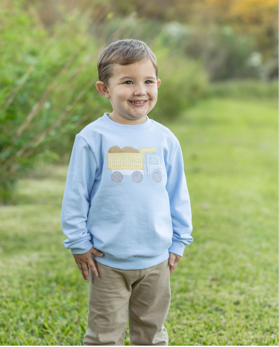 French Terry Pullover - Dump Truck