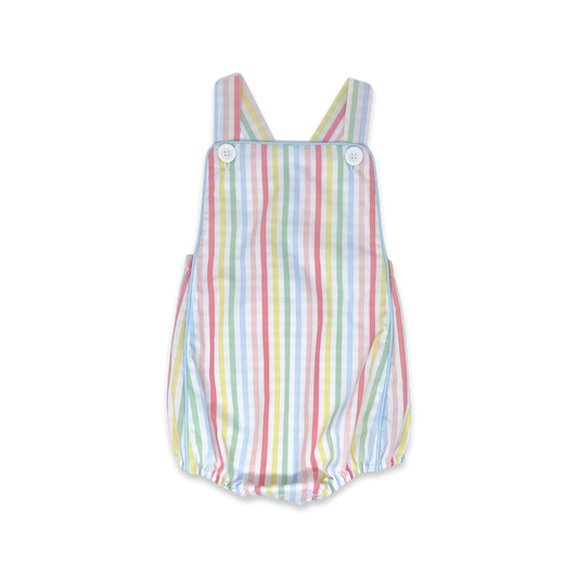 Evan Sunsuit - Rainbow Stripe