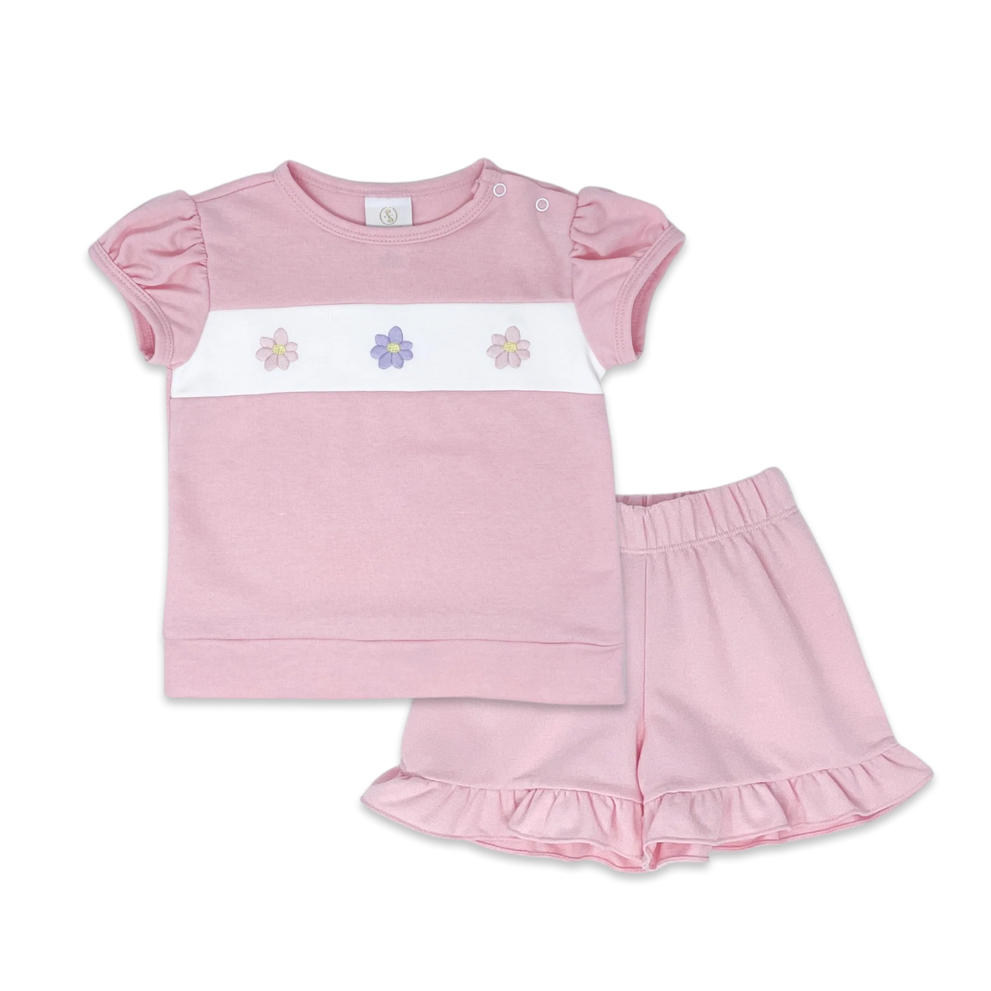 Lagniappe Short Set - Flowers