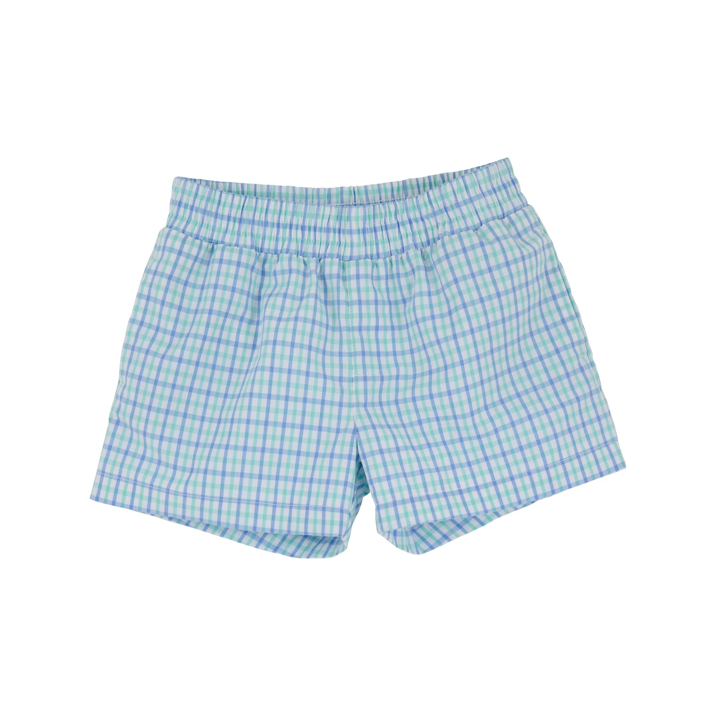 Sheffield Shorts - Blue & Teal Check