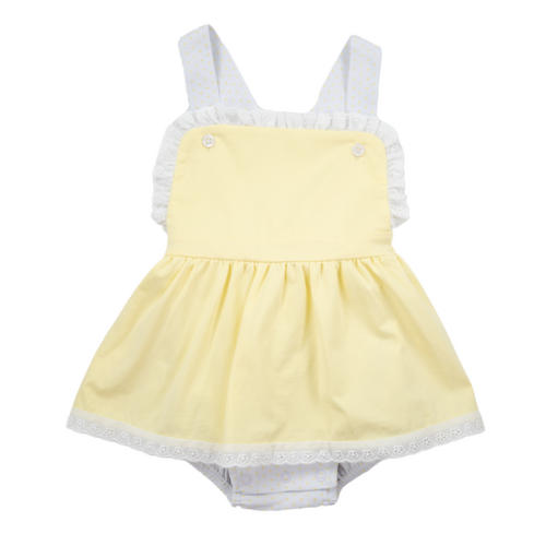 Leighton Skirted Bubble - Yellow