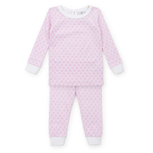 Ava Scalloped Pajama Set