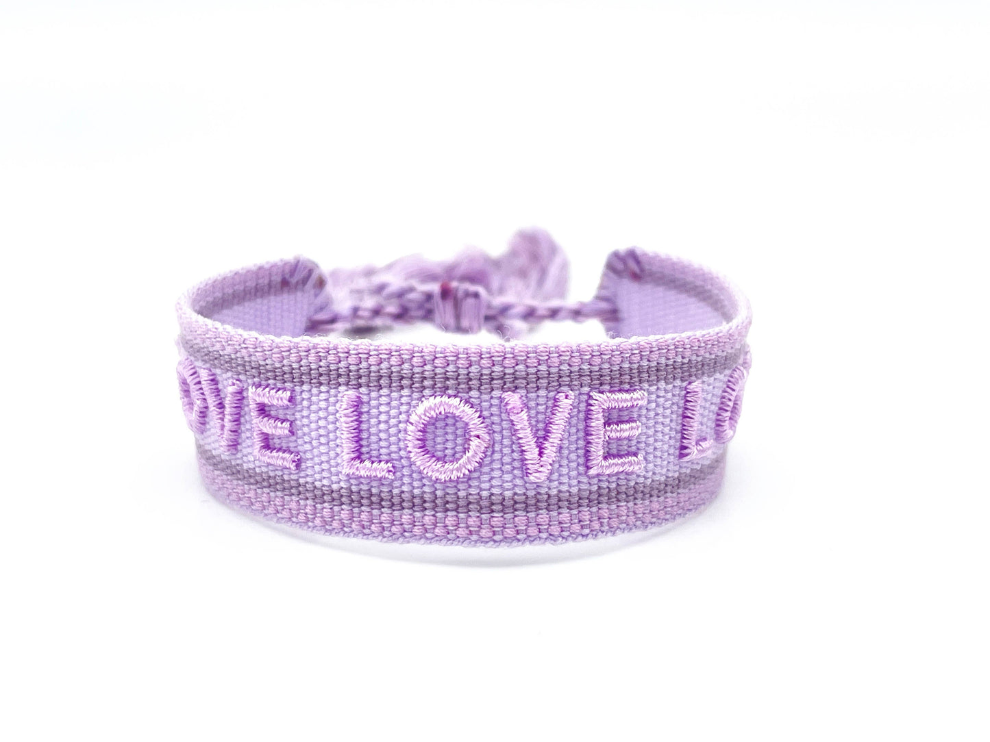 LOVE LOVE LOVE Woven Bracelet Woven