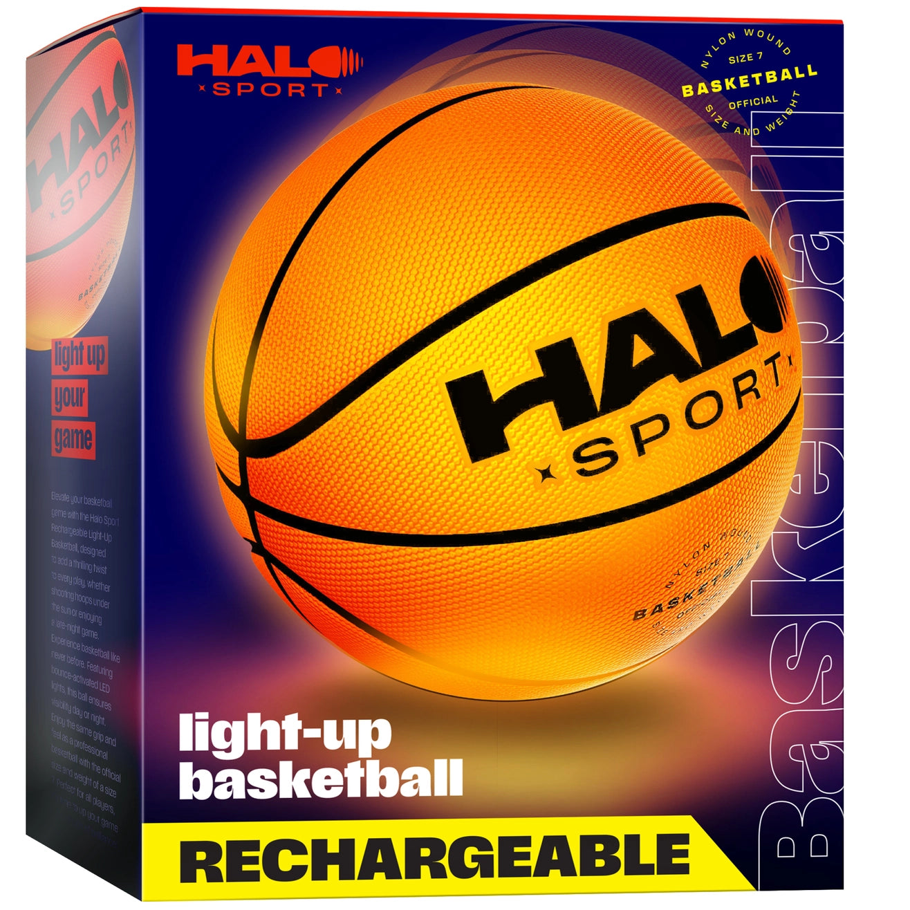 Rechargeable Light Up Basketball