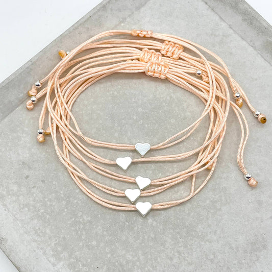 Peach MINI - HEART Bracelet