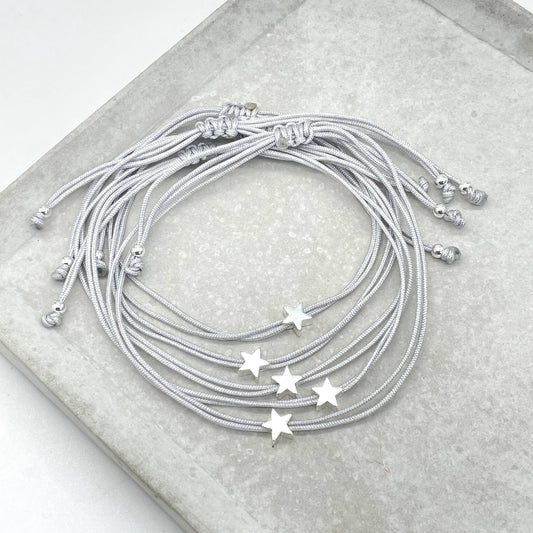 Light Grey MINI - STAR Bracelet