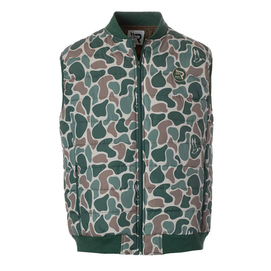 Youth Roost Camo Puffer Vest