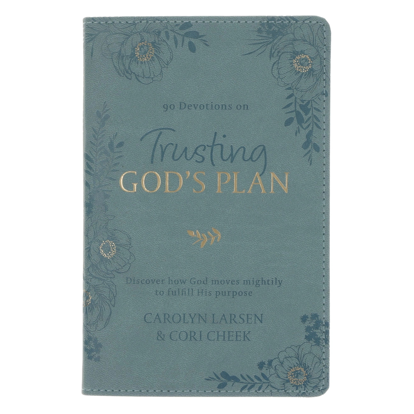Devotional Trusting God's Plan- Faux Leather Cover