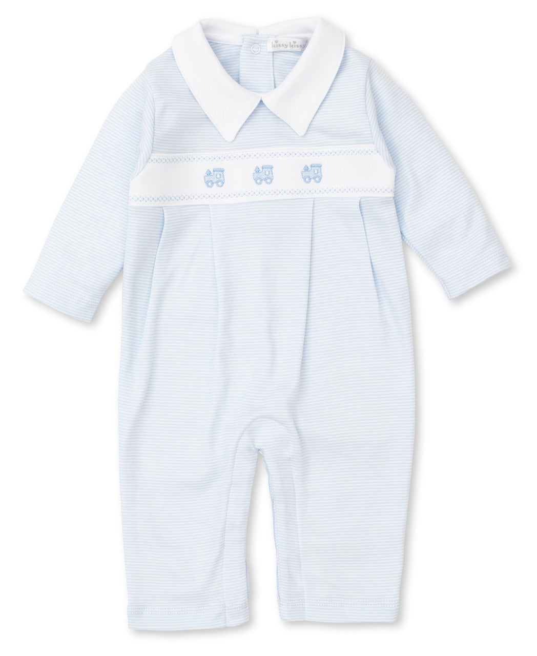 Train Classic Treasures Playsuit - Blue