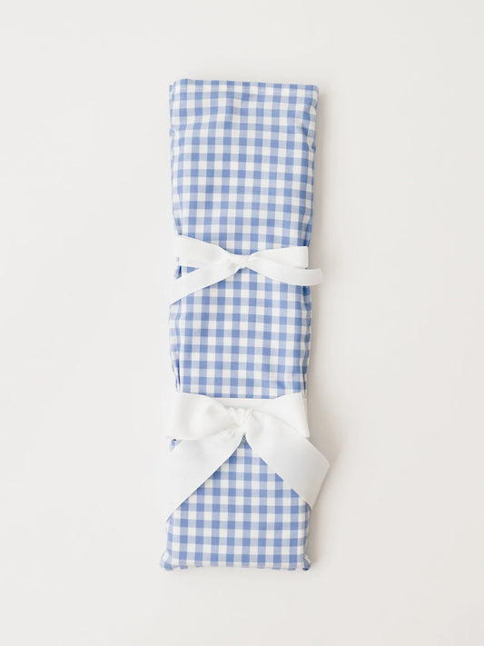 Blue Gingham Birthday Knife