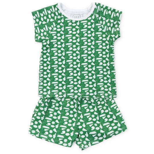 Emery Short Set - Pep Rally Green
