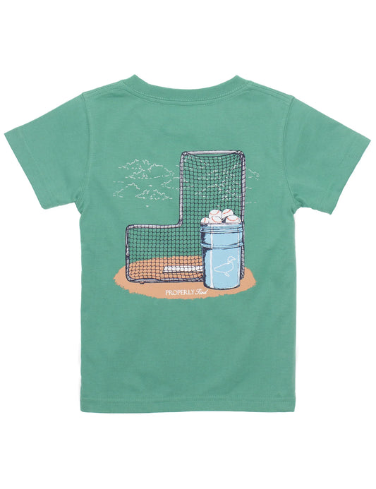 Baseball Bucket T-Shirt - Ivy