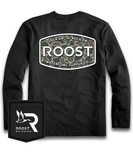 Roost Camo Logo Long Sleeve